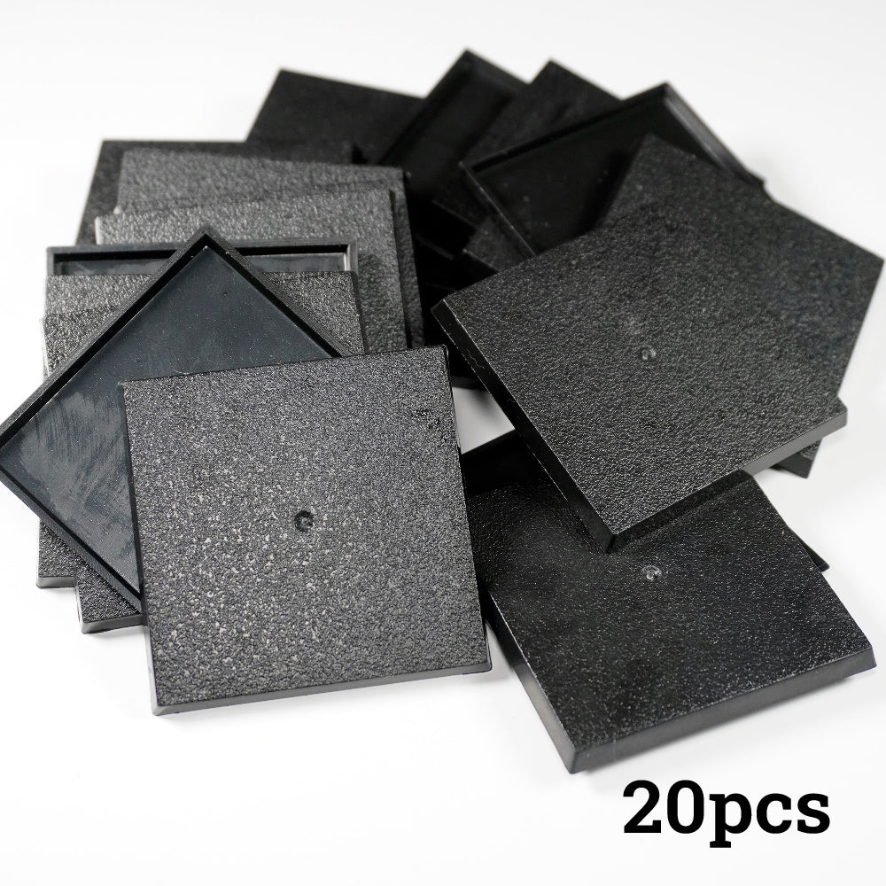 50mm Square Miniatures Bases