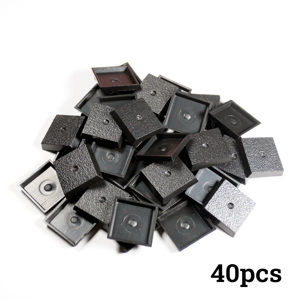 20mm Square Bases for Miniatures - Wargame Base World