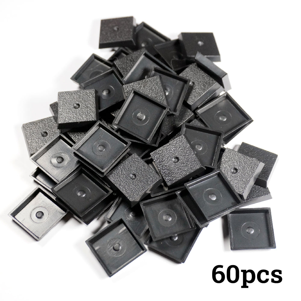 20mm Square Bases for Miniatures - Wargame Base World