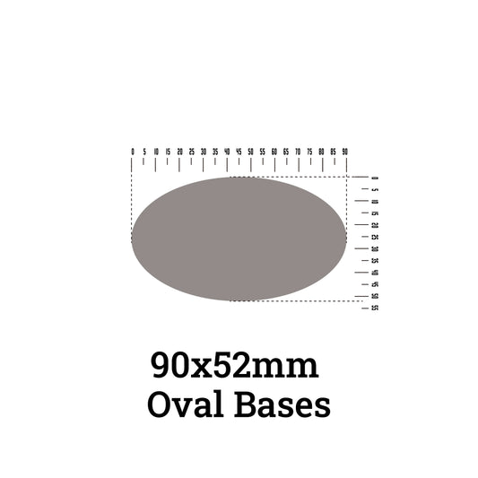 Oval Base-90x52mm Oval Bases