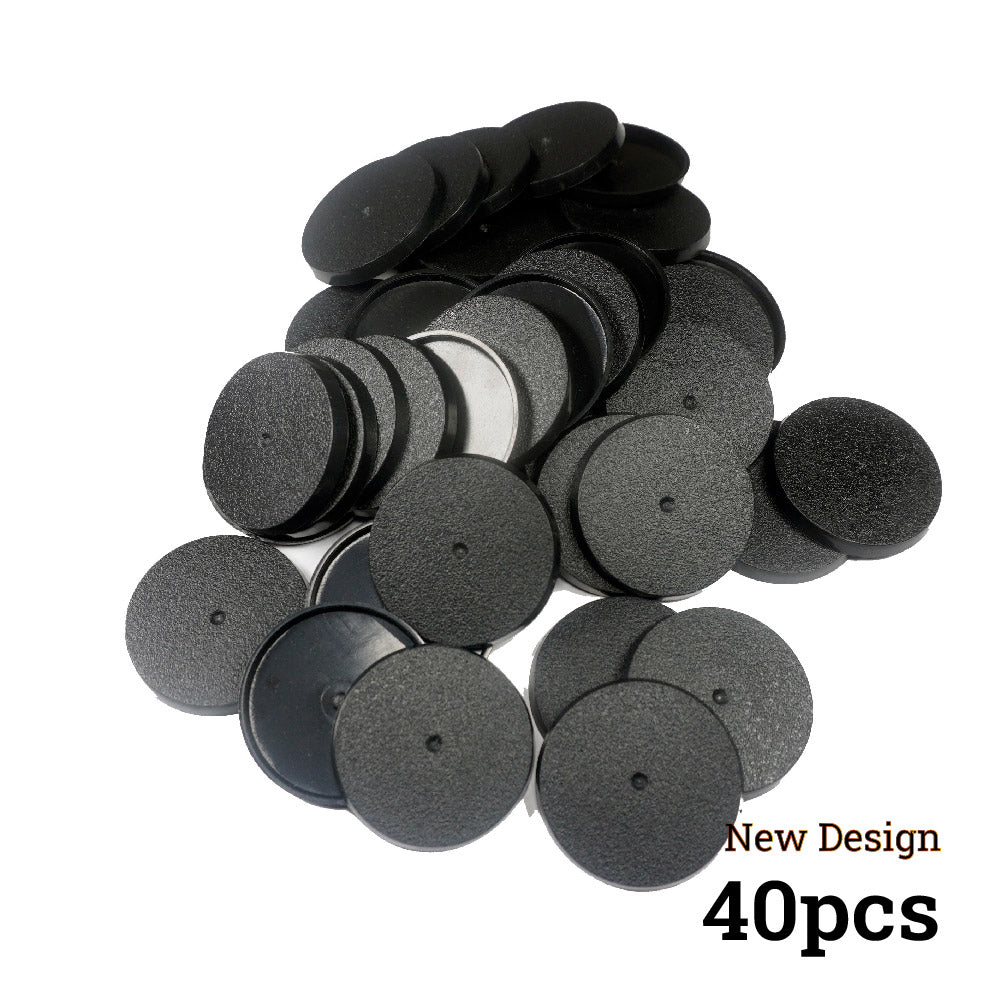 Get Your Hands on These 40mm Round Bases - Perfect for Painting Your Miniatures