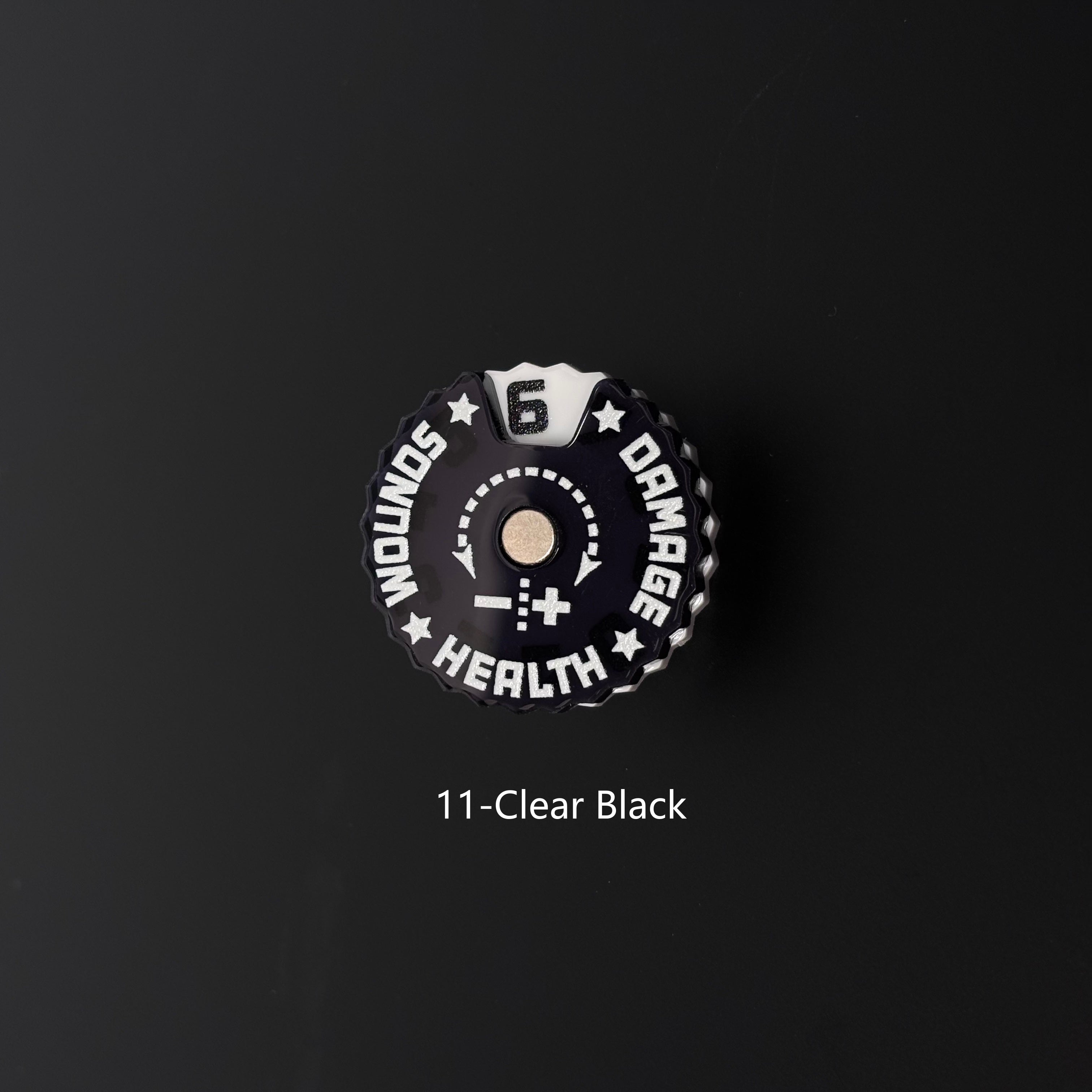 25mm 0-9 Wounds Tracker - Wargame Base World
