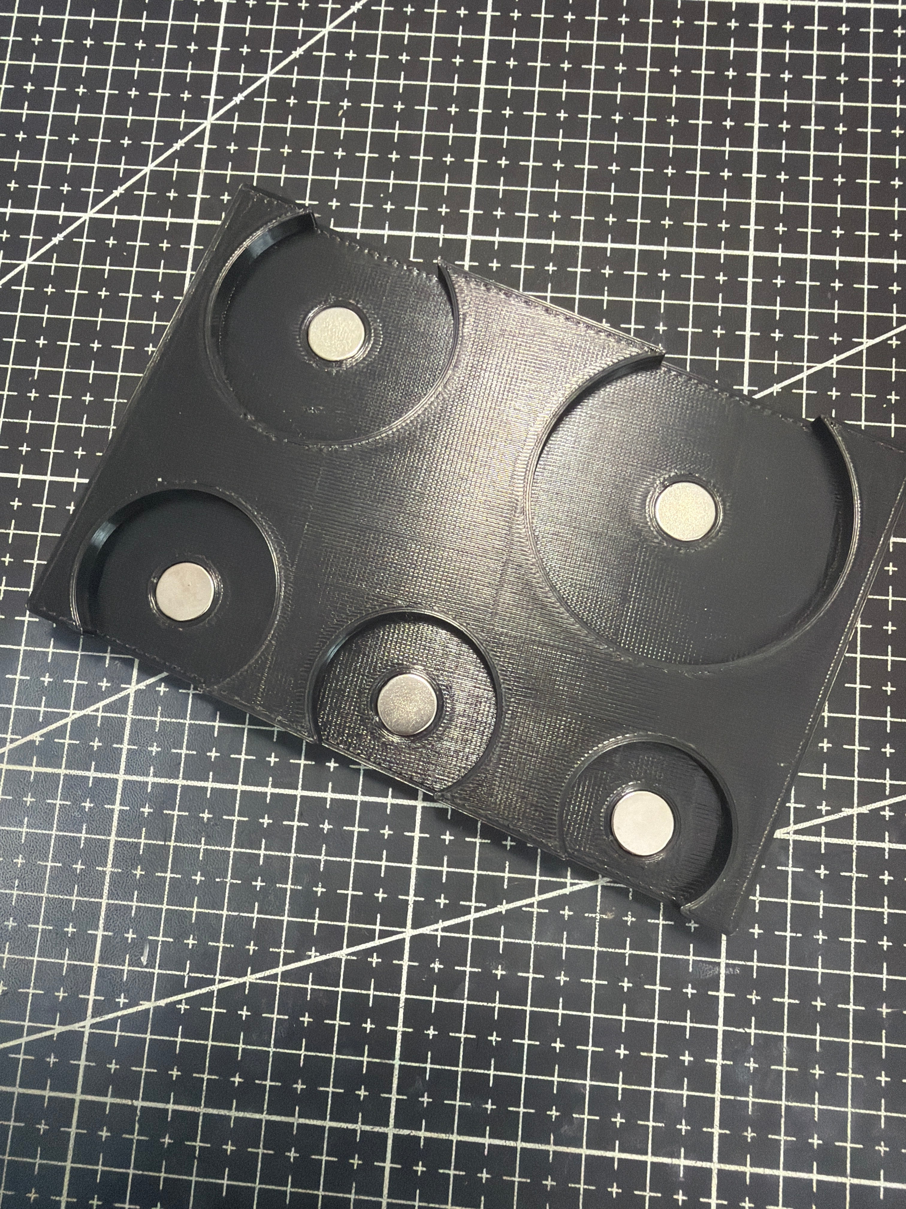 Miniature Base Magnetization Jig - Precision Alignment Tool for Tabletop Bases - Wargame Base World