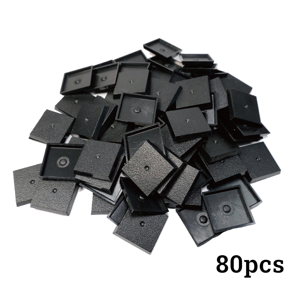 25mm Square Bases for Wargame Miniature