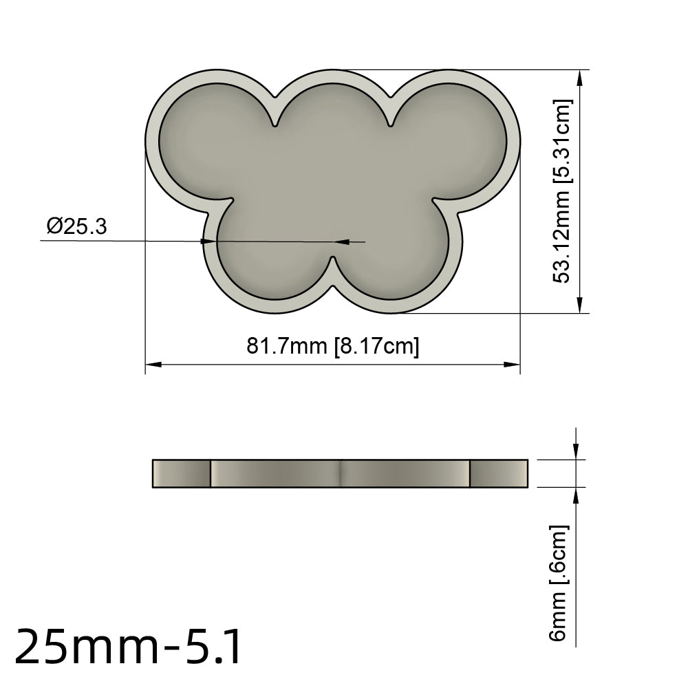 25/28.5/32/40mm Movement Tray For Warhammer Miniature - Wargame Base World