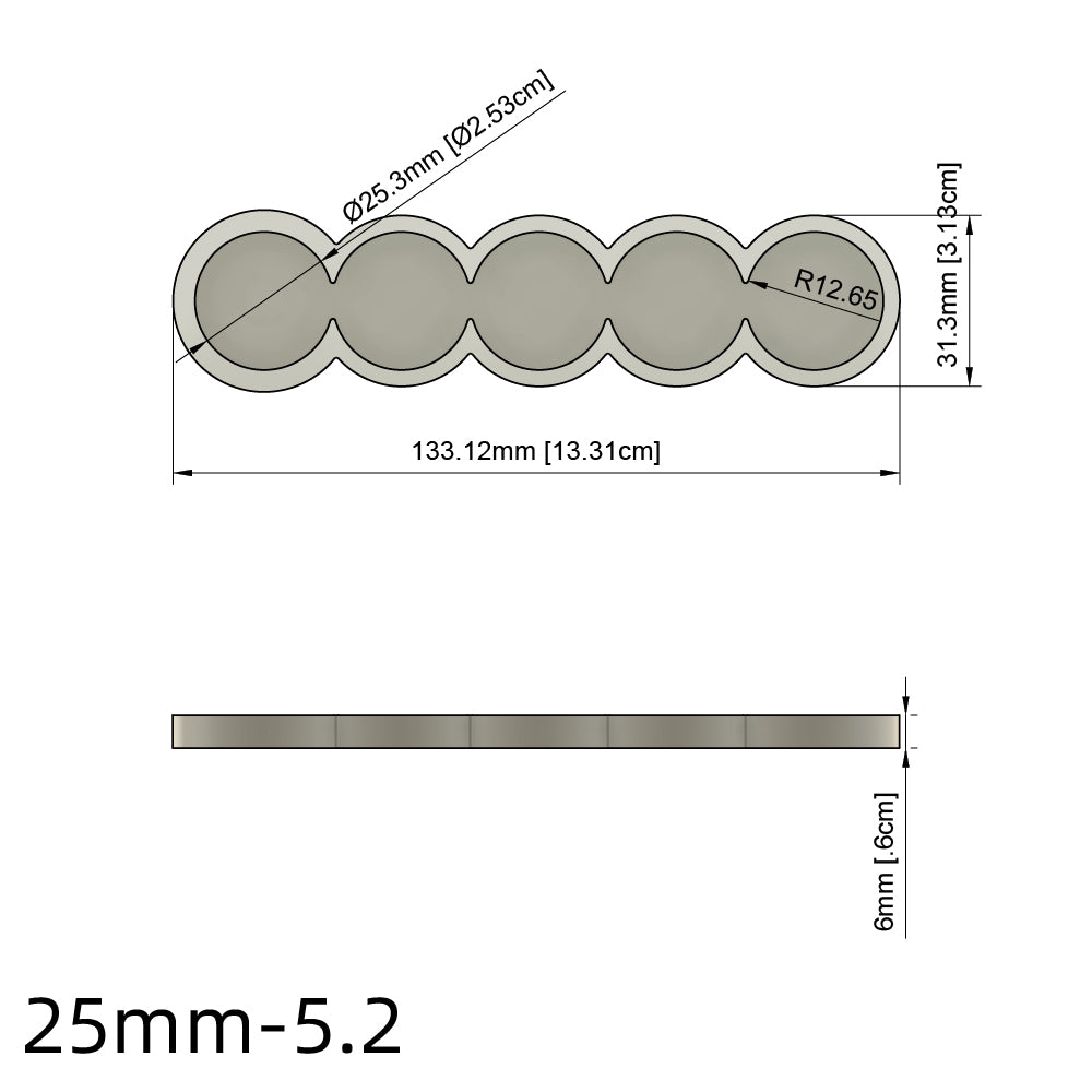 25/28.5/32/40mm Movement Tray For Warhammer Miniature - Wargame Base World