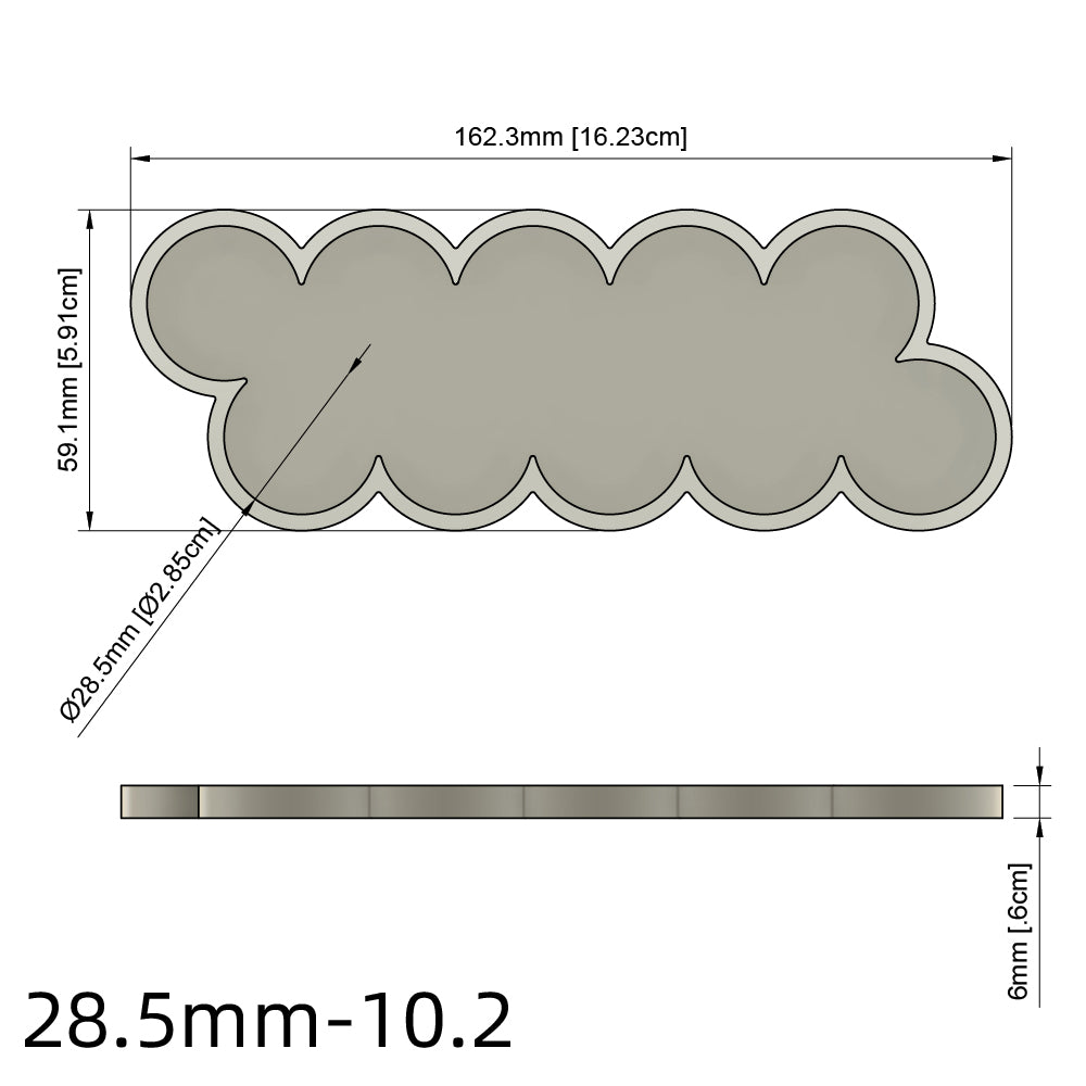 25/28.5/32/40mm Movement Tray For Warhammer Miniature - Wargame Base World