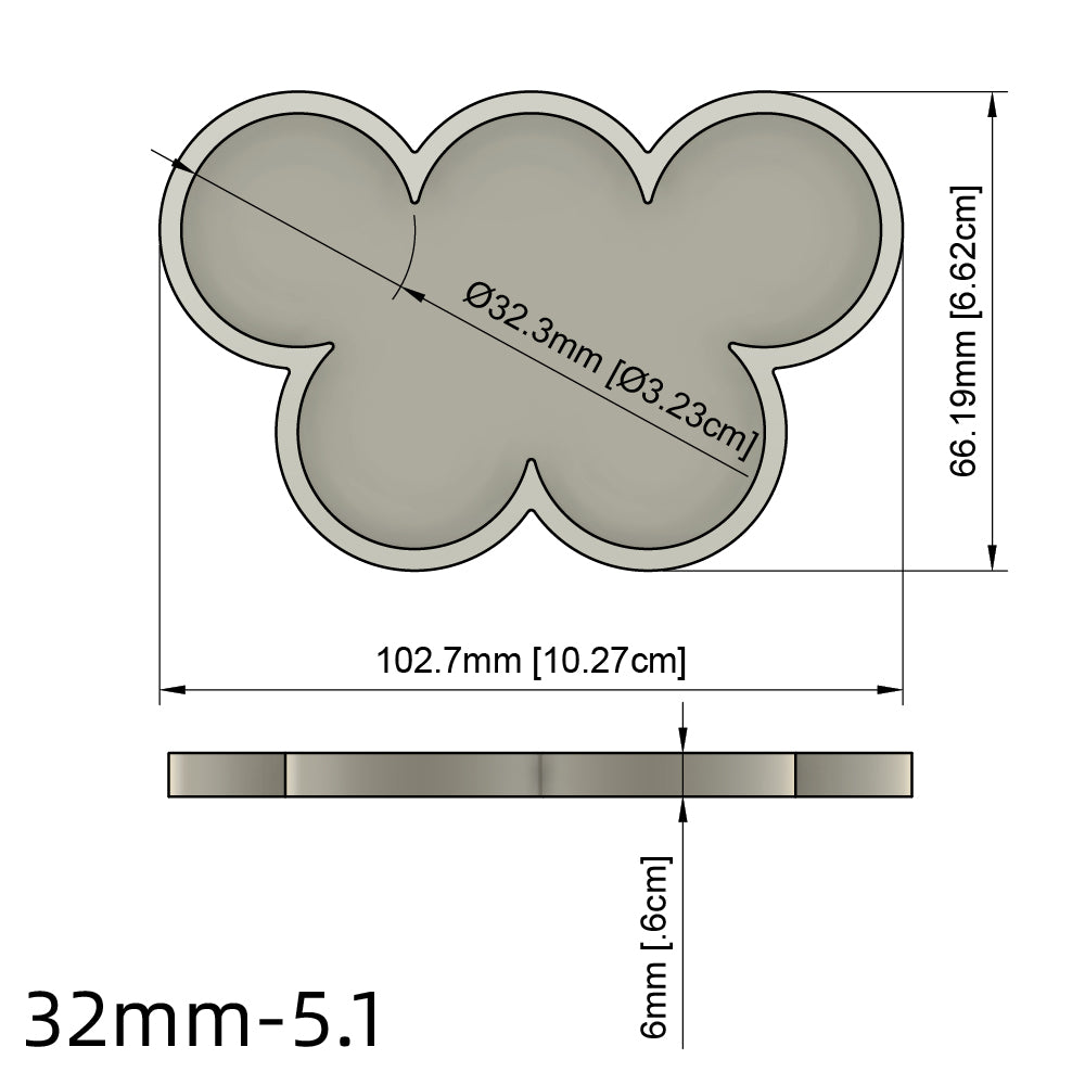 25/28.5/32/40mm Movement Tray For Warhammer Miniature - Wargame Base World