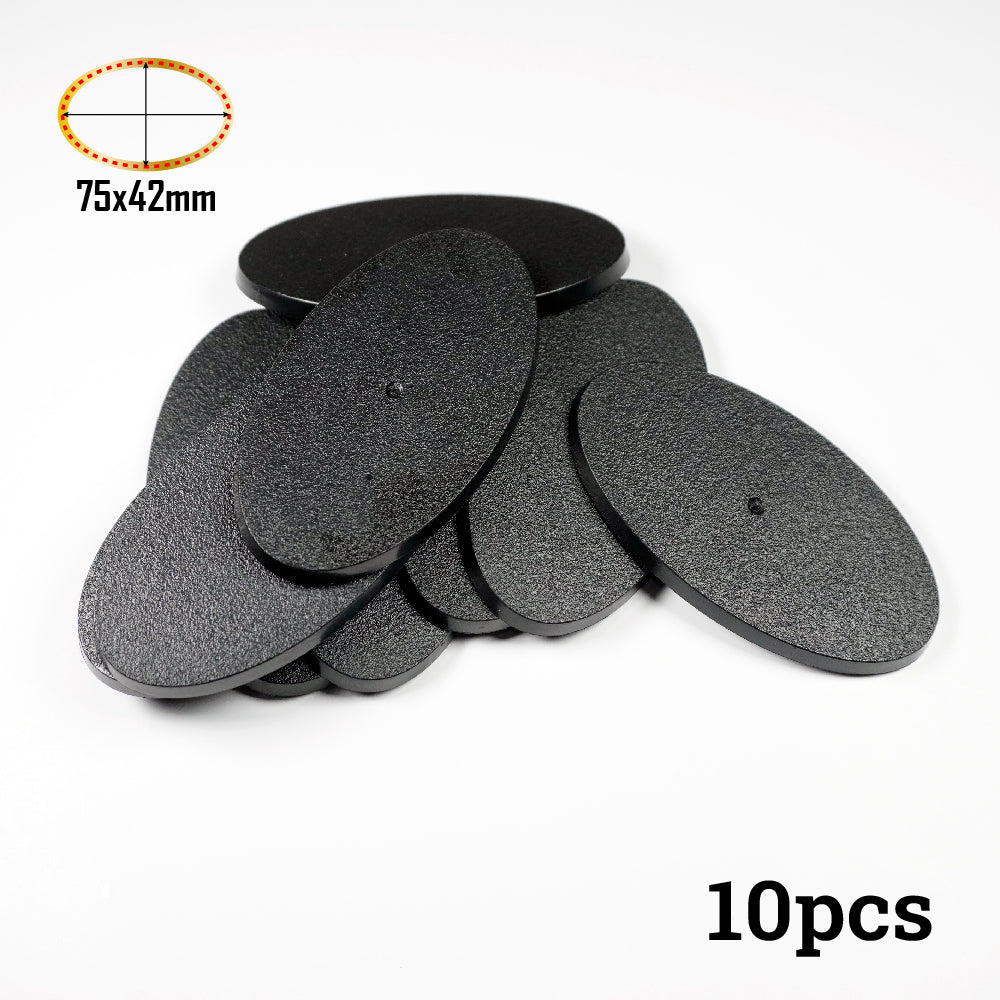 Oval Base - 75x42mm Oval Bases