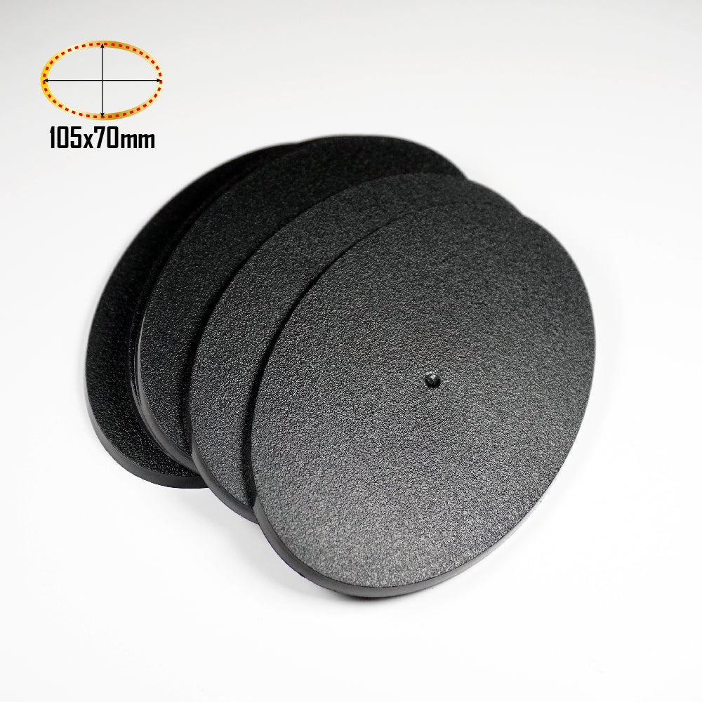 105x70mm Oval Bases For Warhammer