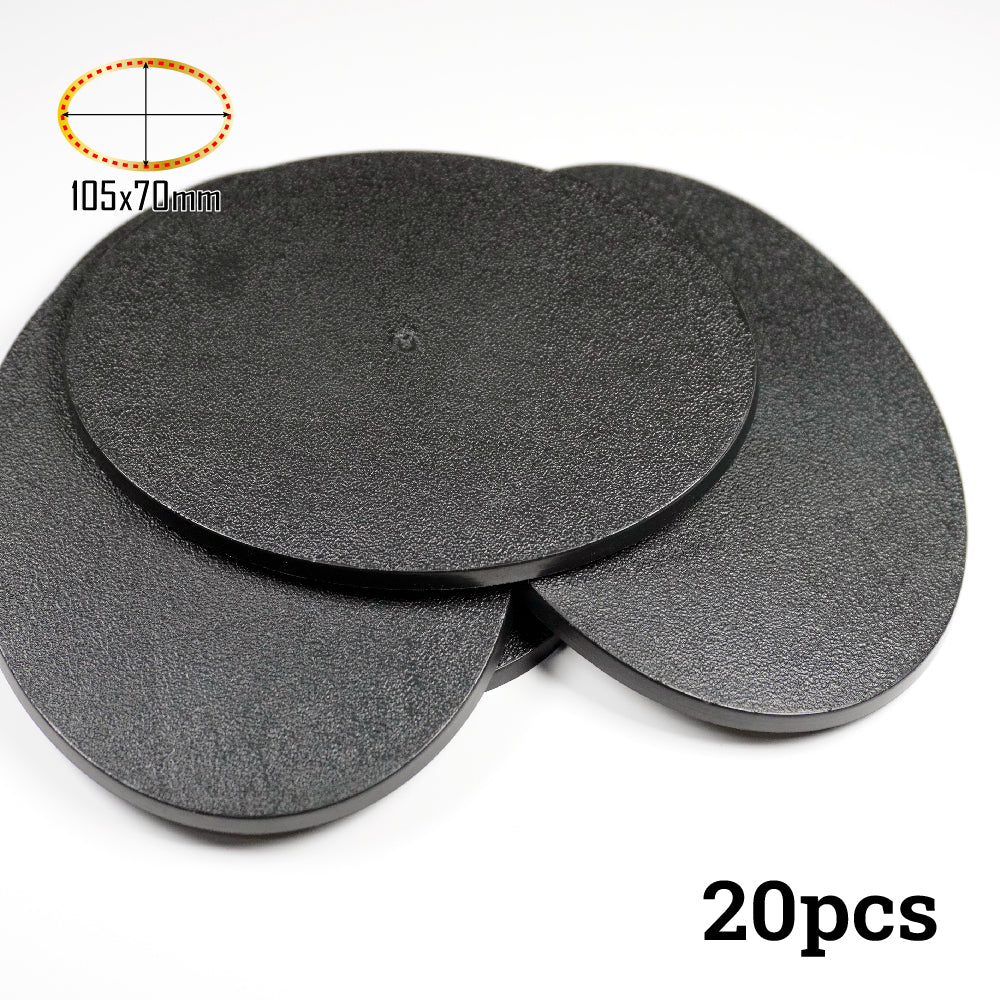 105x70mm Oval Bases For Warhammer