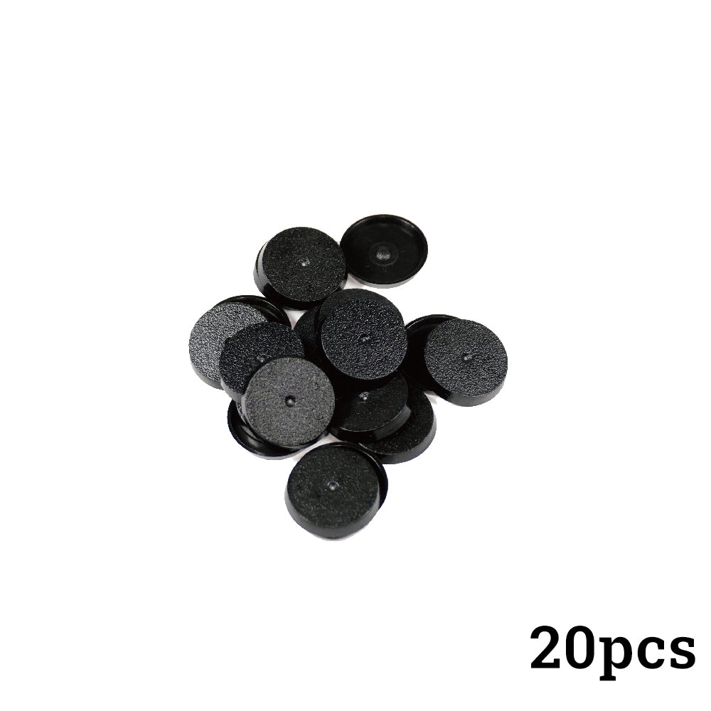 Wargame Base World - 25mm Round Bases for Miniatures