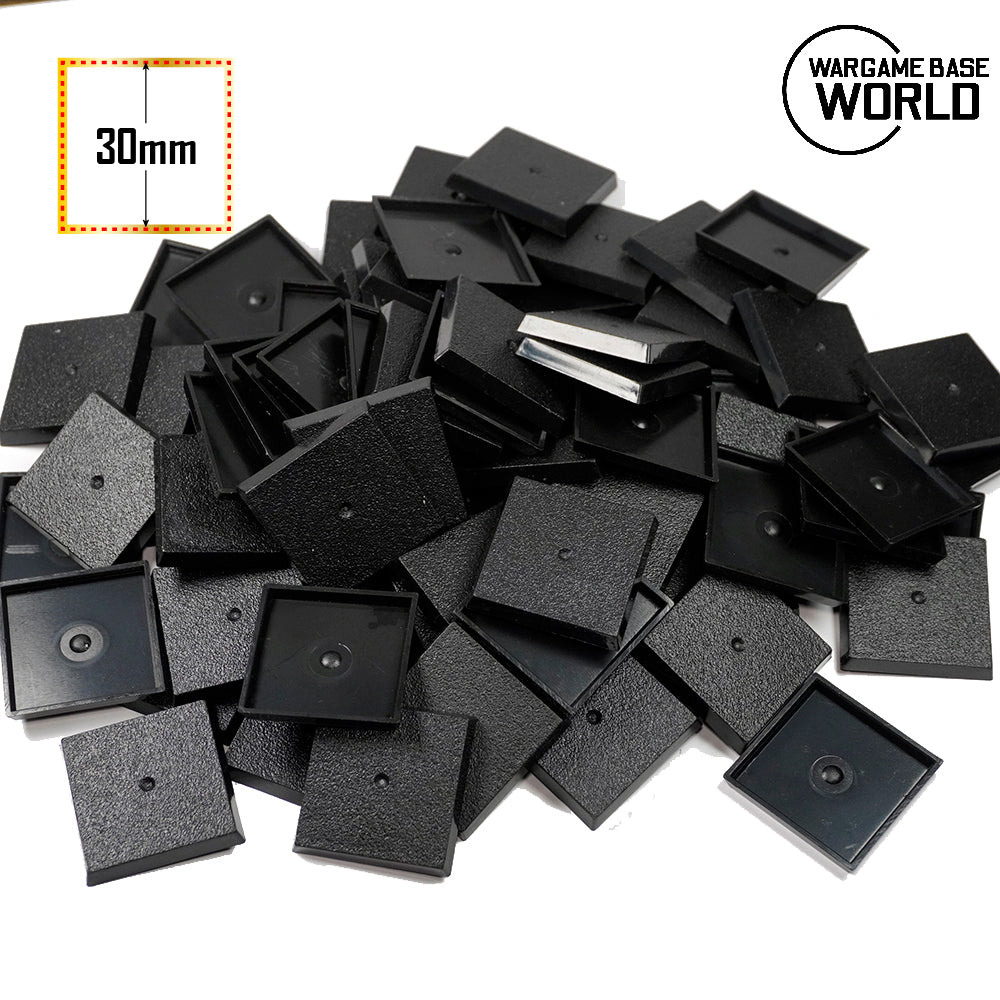 Square Bases - 30mm Square Bases - Wargame Base World