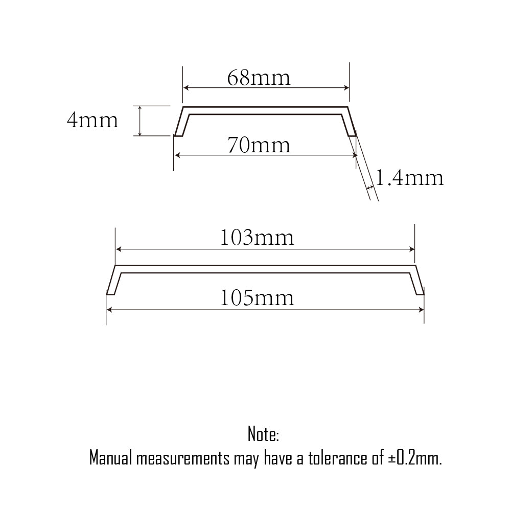 105x70mm Oval Bases For Warhammer