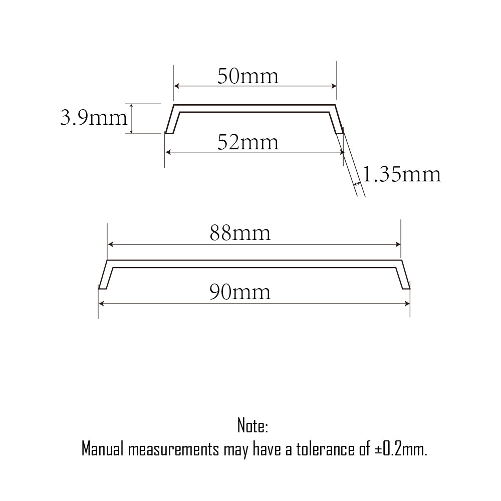 Oval Base-90x52mm Oval Bases