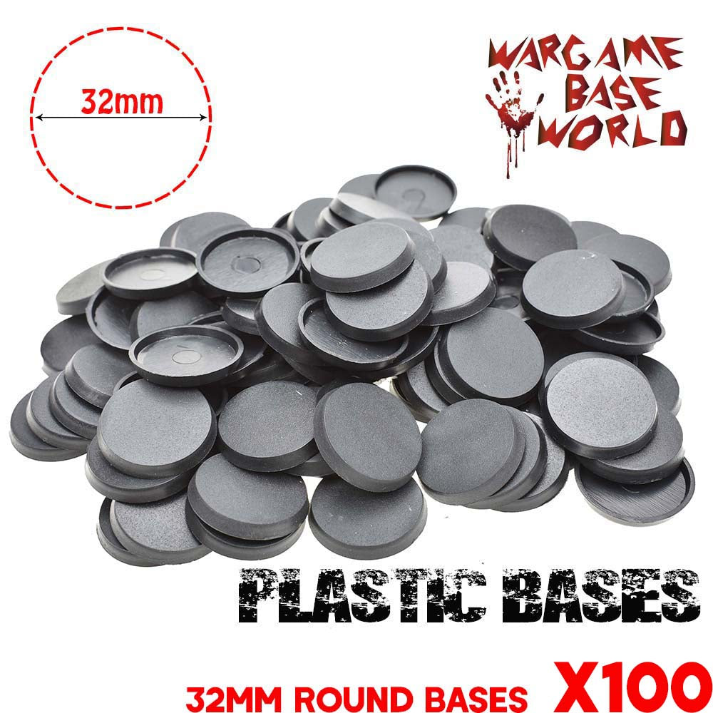 Miniature Bases, Circular, 25mm, 3mm Plywood 100 